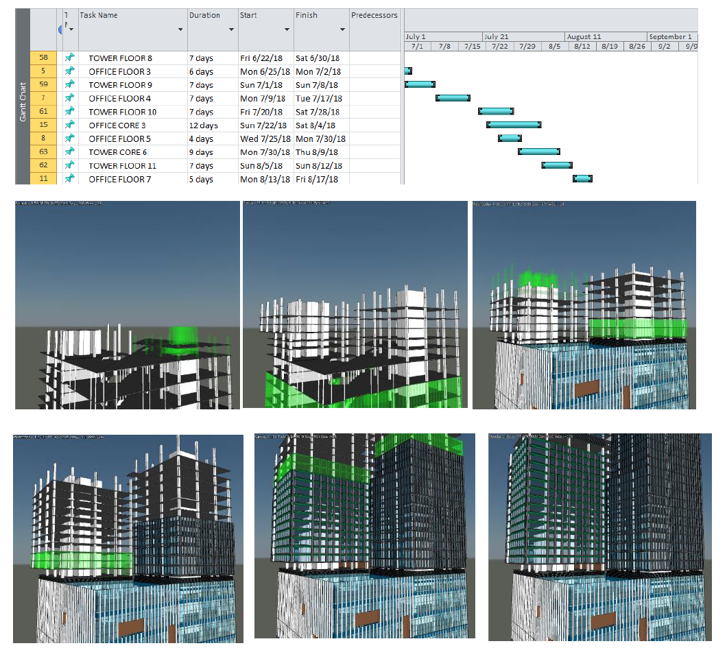 4D Simulation trong Revit: Giải pháp Hiện Đại cho Quản lý Dự Án Xây Dựng