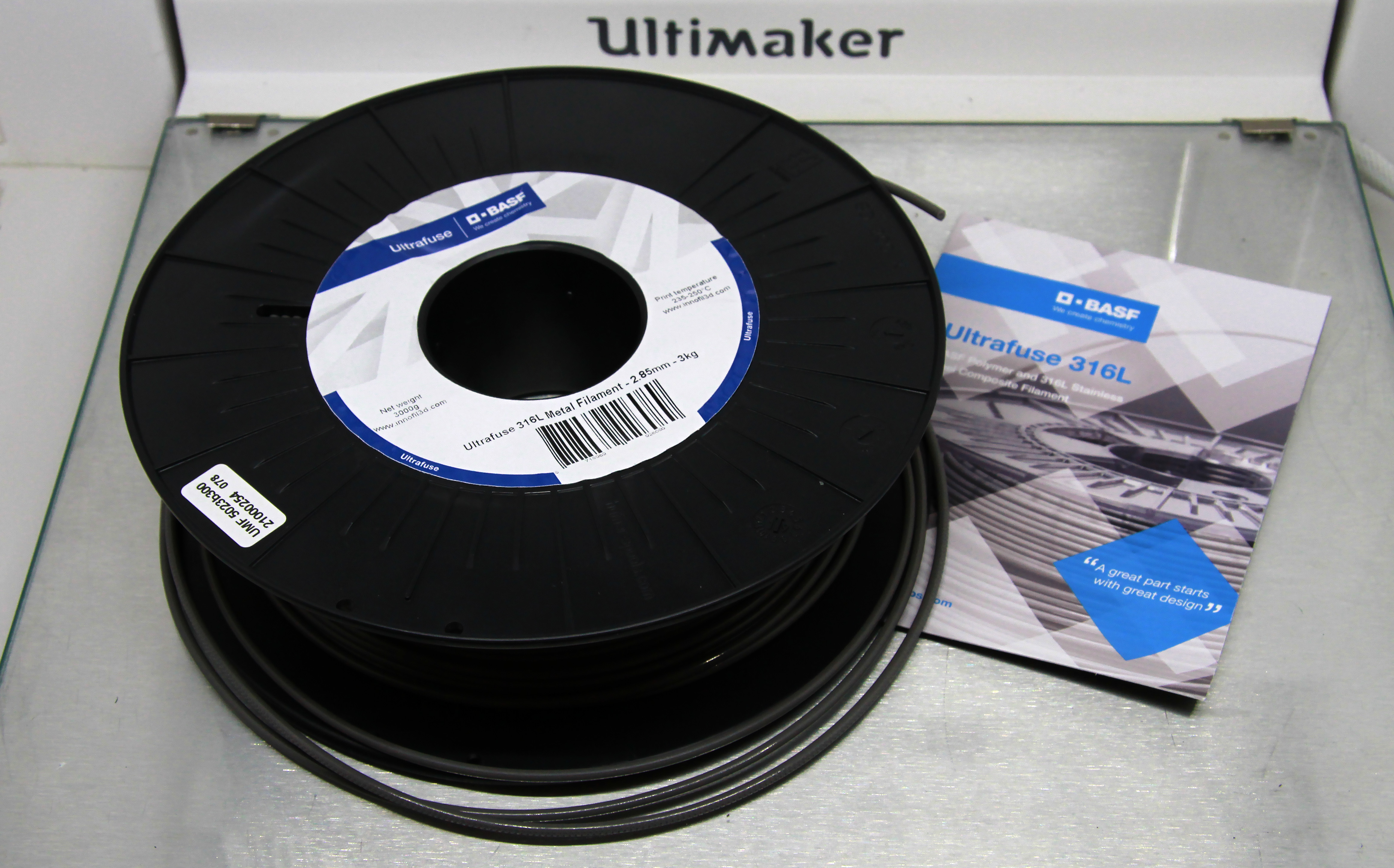 BASF Forward AM Ultrafuse 316L and Ultimaker S5 3D printer.