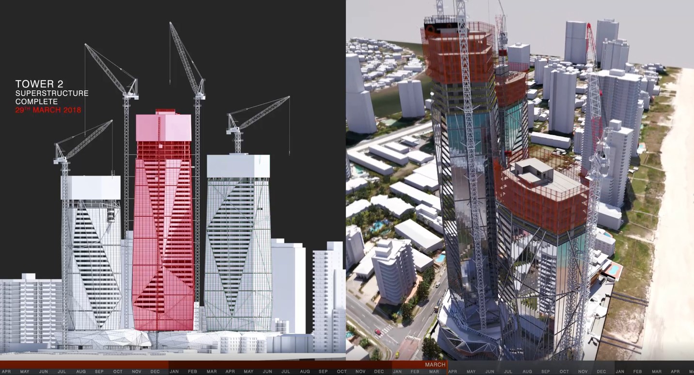 Jewel Residences construction methodology.