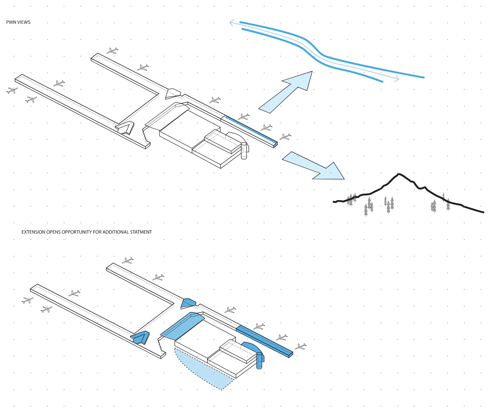 Figure 4. Site and context diagrams. 