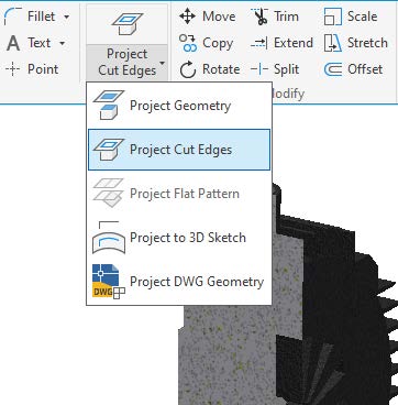 Figure 2: Project Cut Edges