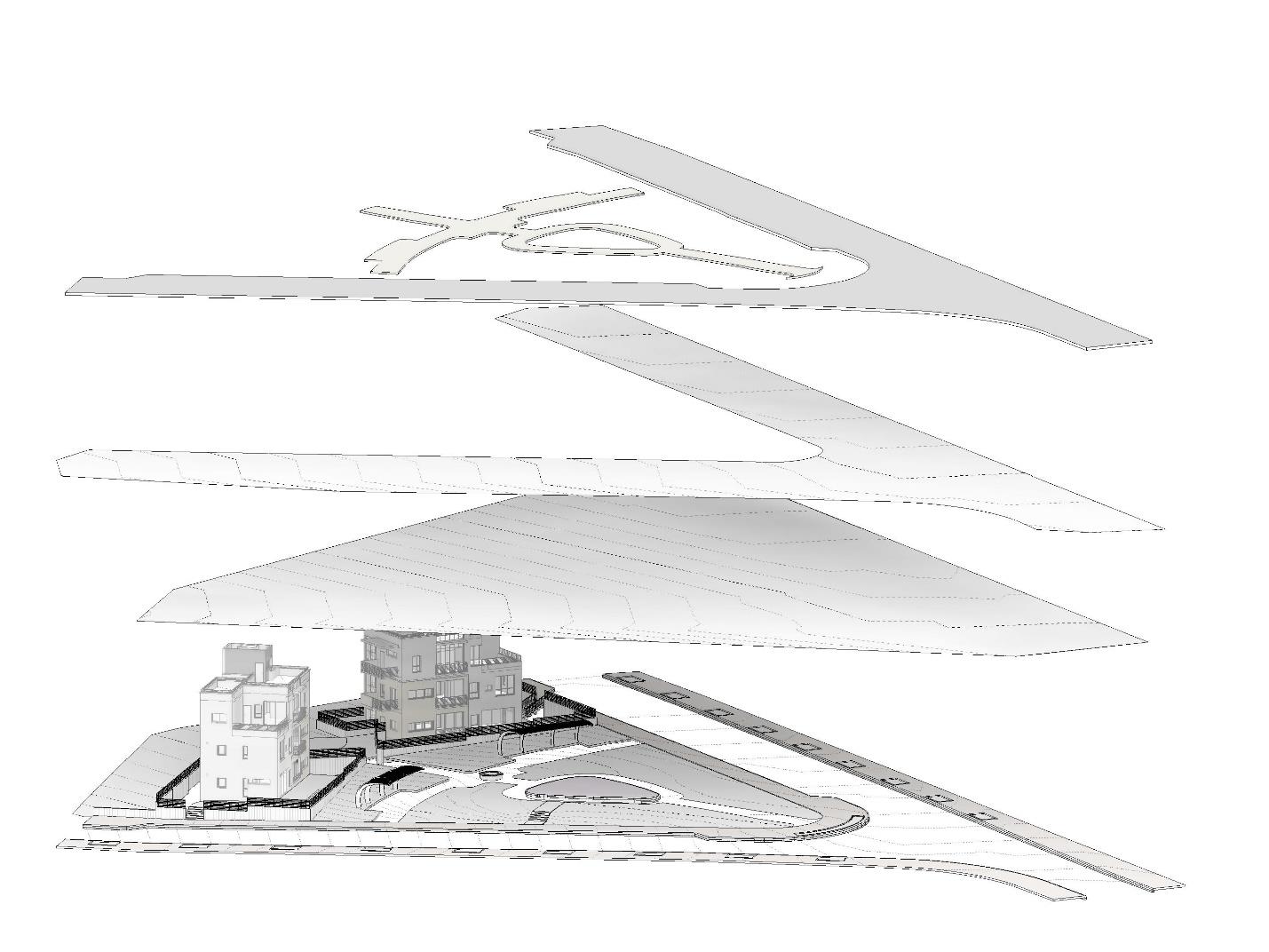 DESIGN COMPLEX SLOPES WITH AUXILIARY SURFACES