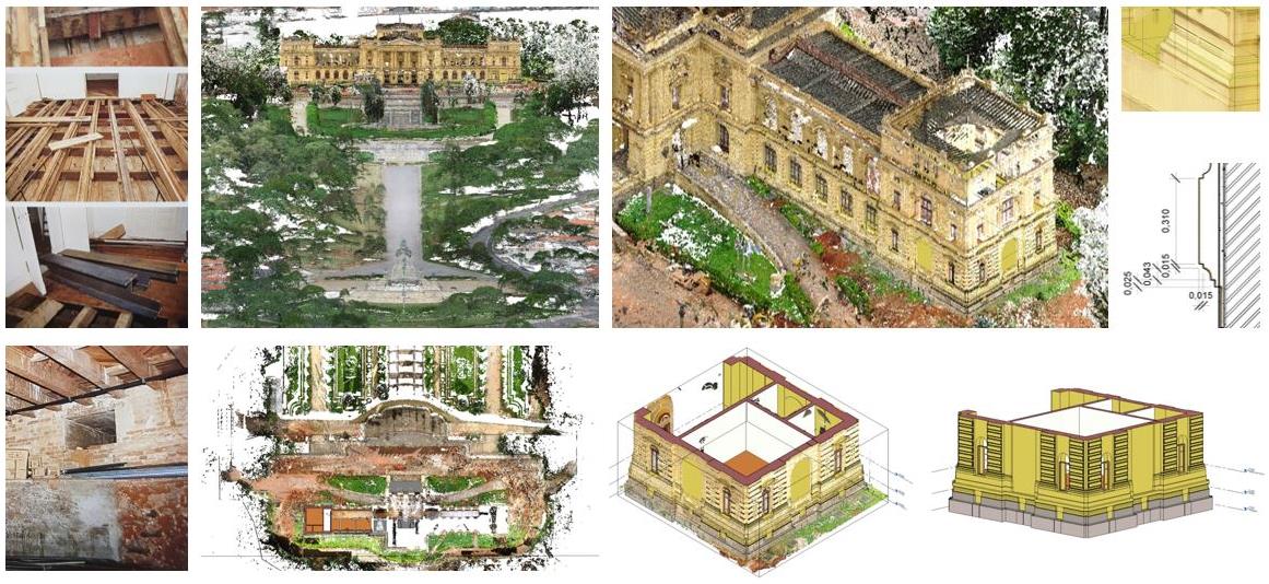 Figure 10 – Scan-to-BIM process in Revit.