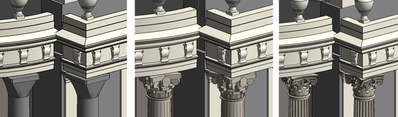 Highly detailed renders