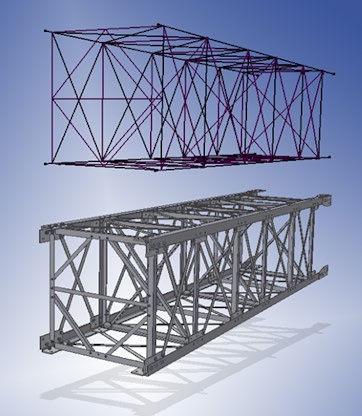 model frame